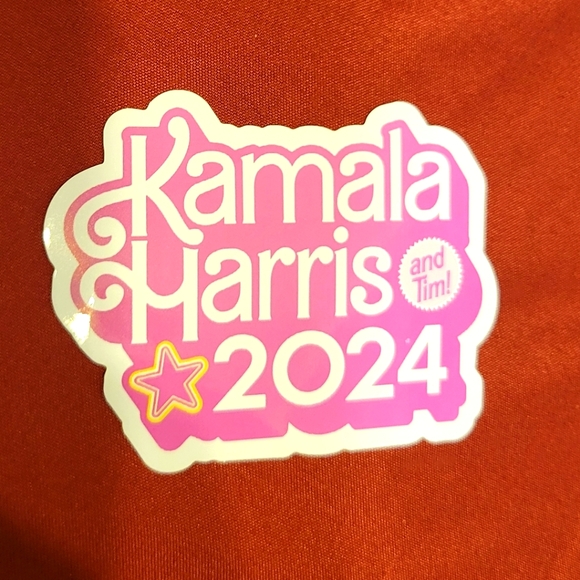 Kamala Harris 2024 Waterproof Vinyl Decal Bundle, 3-pk - Picture 1 of 5